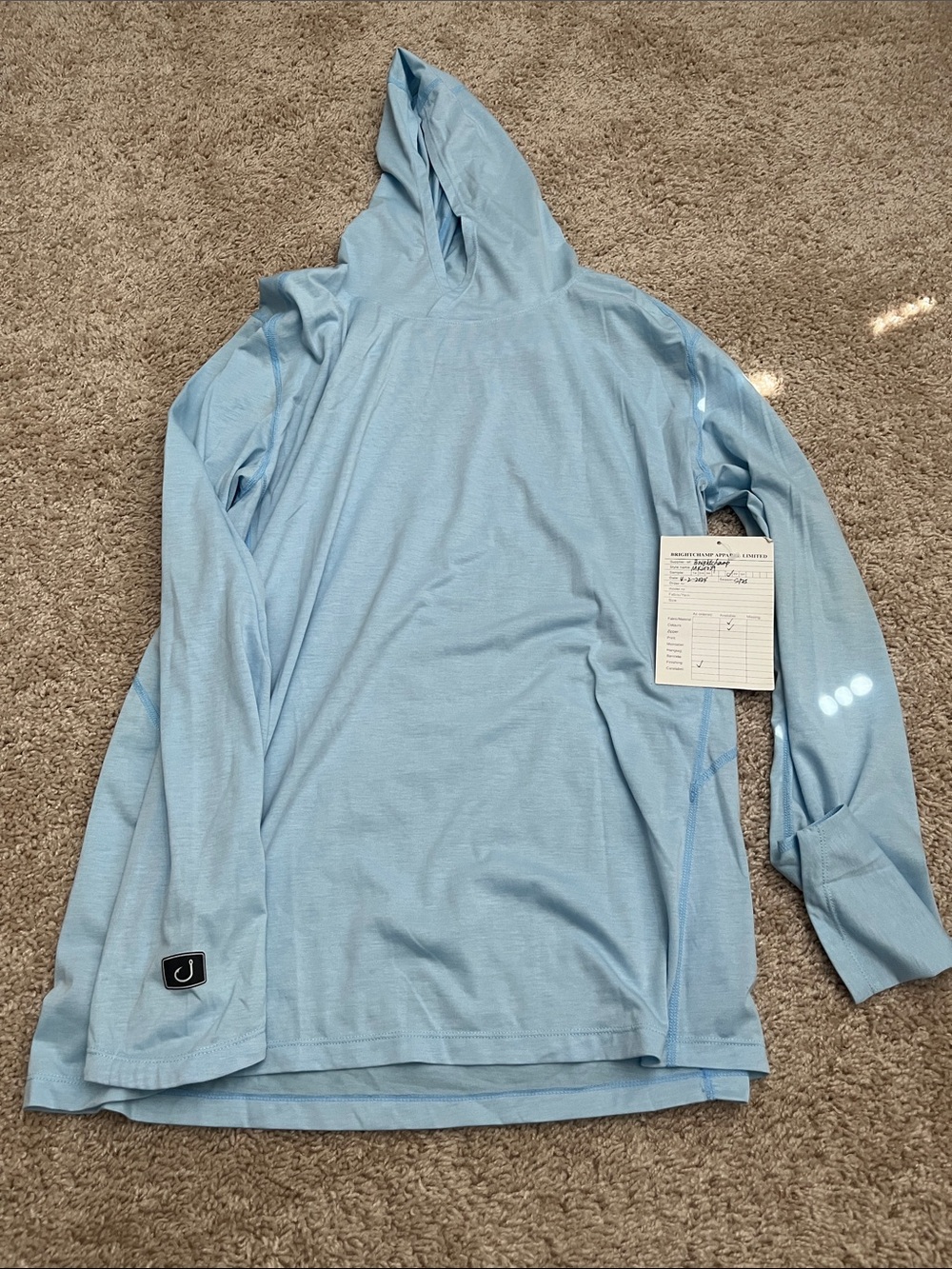 AVID Pacifico Mainline Hoodie Light Blue NWT